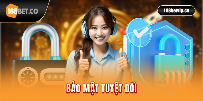 188BET cung cấp cho hội viên hệ thống bảo mật tốt nhất