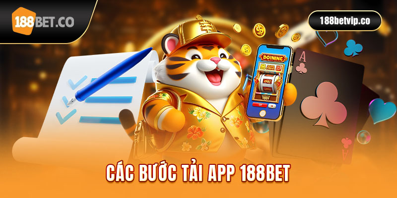 Thông qua 3 bước cơ bản để tải app 188BET về máy thành công